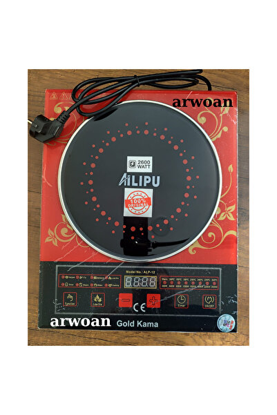 ARWOAN ALP-12 İndüksiyonlu Ocak (Mavi Aydınlatmalı)