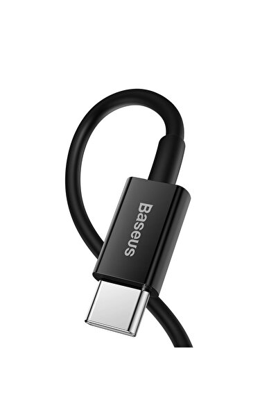 Baseus Superior kabel przewód USB-C Iphone Lightning do szybkiego ładowania 20W 1m czarny