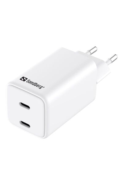 Inna marka Încărcător Sandberg Dual USB-C PD 65W UE, 441-56