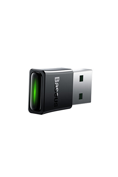 Baseus Adaptor conector transmițător receptor Bluetooth 5.3 USB rază de acțiune 20m negru
