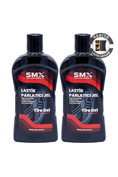 SMX Jel Lastik Parlatıcı 500 Ml 2 Adet Sünger Hediyeli