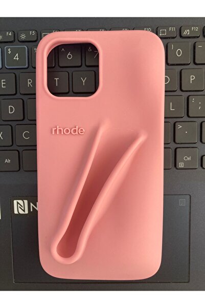 Newon حافظة لهاتف آيفون 13 برو ماكس رودي ريبون ليب مع شعار حافظة هاتف