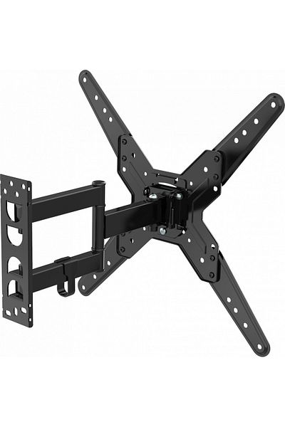 ECG Suport TV de perete LD 174201, 17"- 42" (43 - 106 cm), rotație 90° și înclinare 2°-15°, 25 kg, VESA