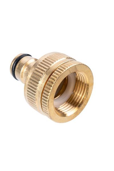 richmann Faucet adapter, internal thread, brass, 3/4&#8221;/1&#8243;, 1/2&#8243;,