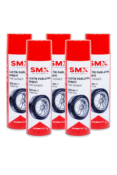 Lastik Parlatma Spreyi 500 ml 5ADET