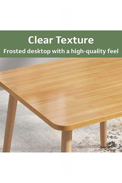 Taimi 5-Pieces Dining Set: Brown Rectangular Table (120x60x73 cm) + 4 White Plastic Chairs (70x40x40 cm)