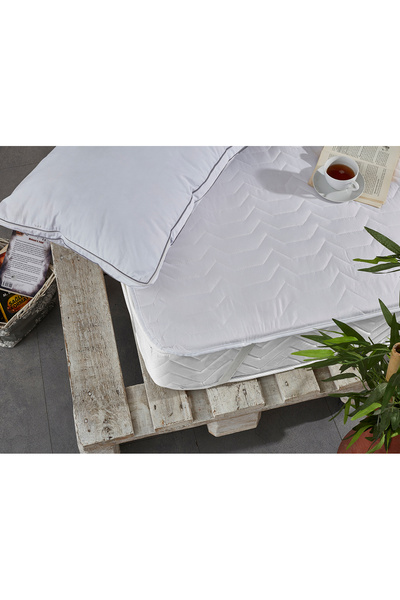 Komfort Home Double Bed Protector Mattress 180X200 cm (Dtx)