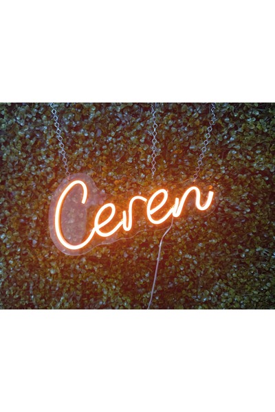 Marco Fresco Kişiye Özel Neon LED Yazı 5 Harfli – İsim Yazılı Dekoratif Duvar...