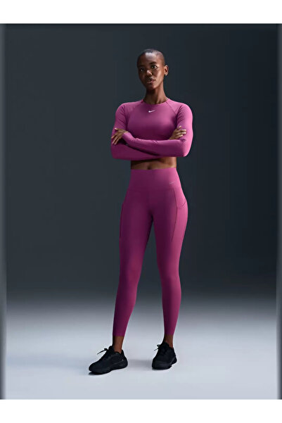 Nike Go Firm-Support High-Waisted With Pockets Running Kadın Tayt NDD SPORT