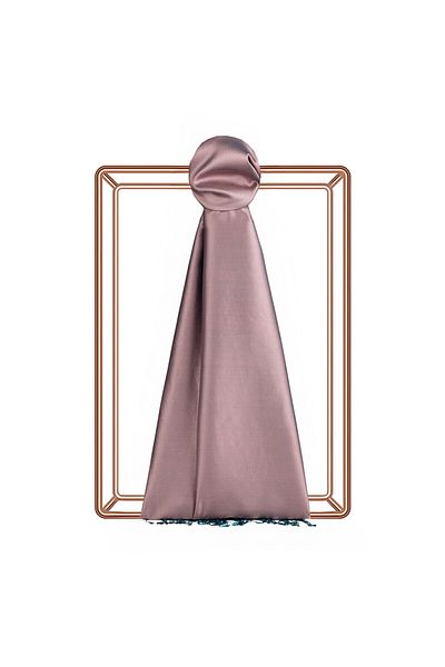 ipekevi Orange Blossom Double Sided Silk Shawl