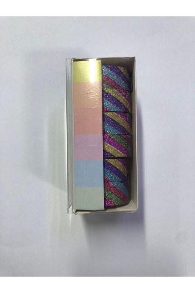 Misyon Silvery Patterned Tape Msy-0193