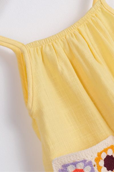 Bondberro Φόρεμα Flamed Muslin για κορίτσια 100% βαμβάκι οργανικό