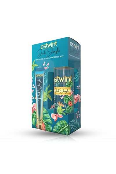 Ostwint Set spray de corp cu parfum Dark Jungle + loțiune de corp 50 ml
