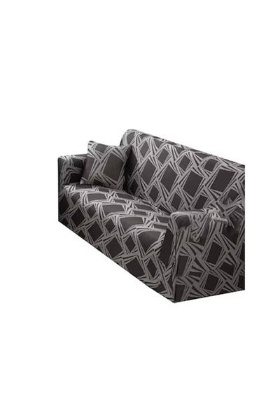JOJO HOME Husa elastica pentru canapea, Jojo Home, imprimeu Abstract, M4, L-3 locuri, 180x230cm