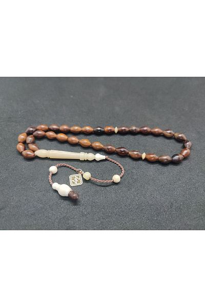 İskeçe Exclusive Halil Hilmi Master Artifact Hand Size Camel Bone Combination Natural Kuka Certified 8212