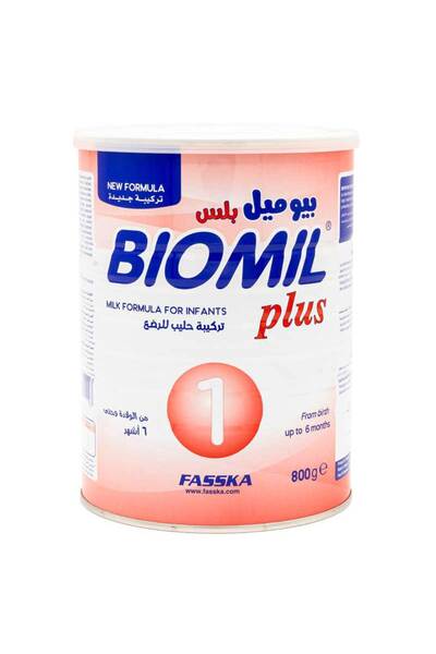 Biomil حليب الأطفال بيوميل بلس 1 – 800 جرام - Babymilk Plus 1 – 800 grams