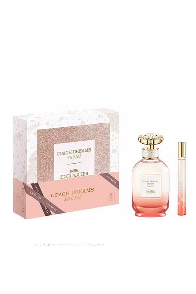 Coach Dreams Sunset, Eau de Parfum, Gift Set-Eau de parfum 60 ml + 7.5 ml