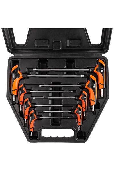 richmann exclusive Torx wrenches with T handle, 8 pcs, T15-T50 mm, RICHMANN EXCLUSIVE