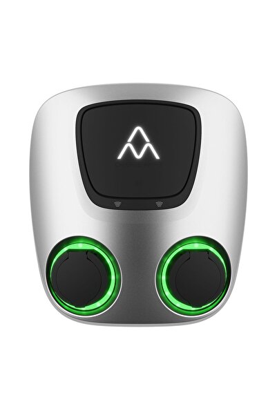 Inna marka Încărcător Aura 2x22 kW 3P 32A Tip 2 Wifi/Lan OCPP RCD, CA-131502