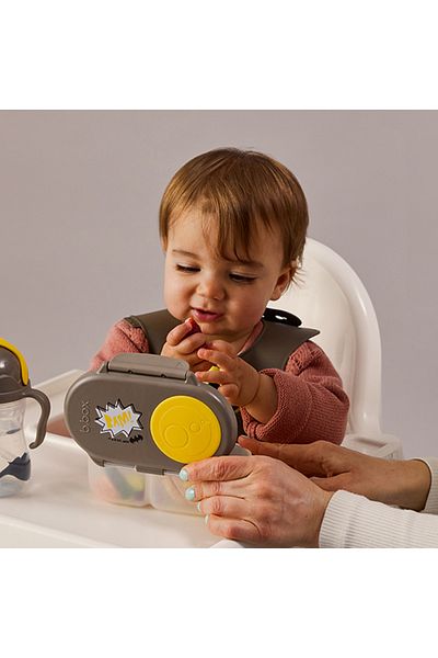 Bbox B.Box Batman Combo – Mini Lunchbox, 600ml Bottle & Snackbox | Leakproof, BPA-Free, for Kids