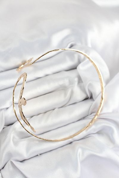 norsary Brass Snake Model Gold Color Women's Pazu Bracelet