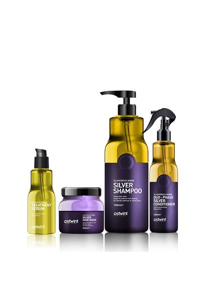 Ostwint Complete Silver Hair Care Set - 2000ml