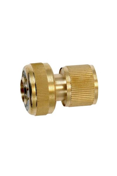 richmann Hose connector, quick coupling, brass, 3/4&#8221;,