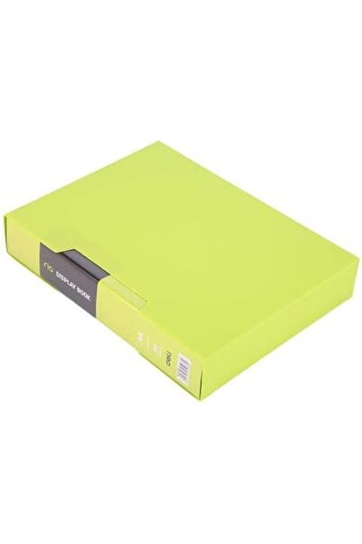 Deli E5036 80-Pocket Display Book, A4 Size, Assorted