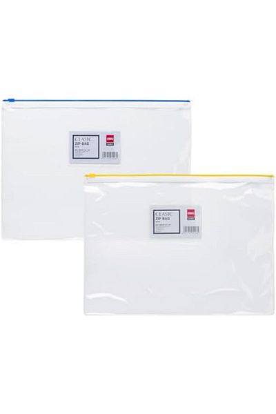 Deli A4 PVC Zip Bag (E5526)