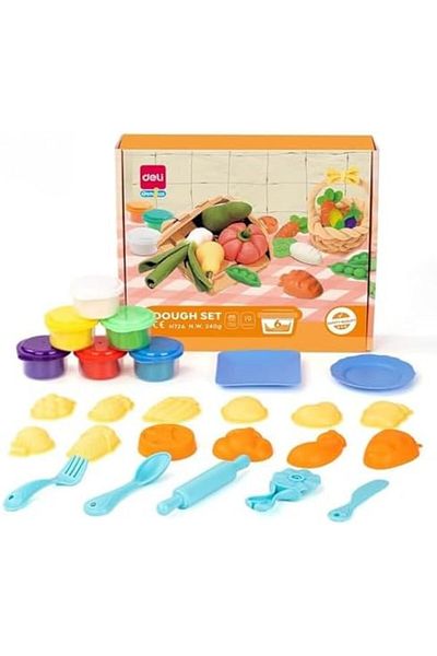 Deli EH726 Dough Set with 19 Accessories 240 g