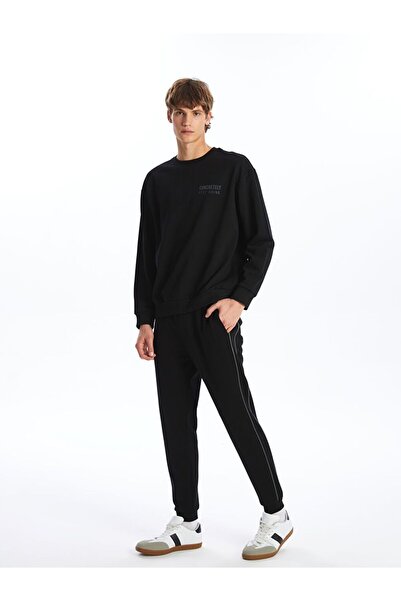 LC Waikiki Чорні стандартні чоловічі спортивні штани