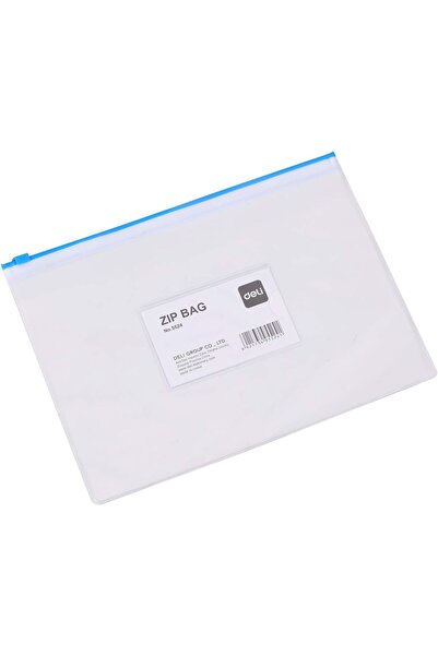 Deli A5 PVC Zip Bag (E5524)