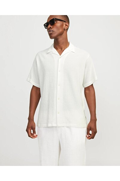 Jack & Jones JACK&JONES 12286189 JORDIA STRUCTURE RESORT KISA KOL ERKEK Сорочка