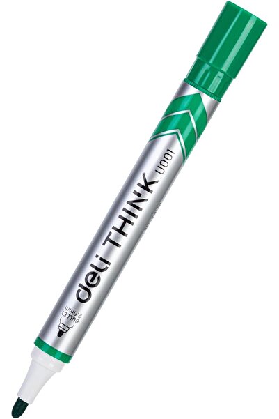 Deli Think 2.0 Mm Bullet Tip Dry Erase Markers, Green