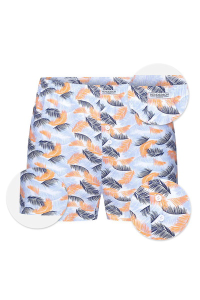 Henderson Men's Boxer Shorts Underpants Loose Relaxed Fit 100% Cotton Basic Casual Underwear | Classic