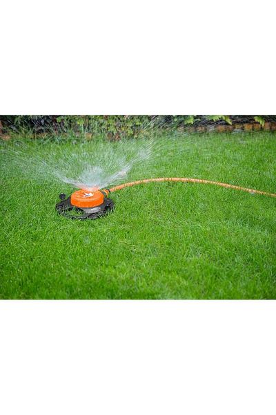 NEO Circular garden sprinkler, 9 spray modes, 95 sq m,