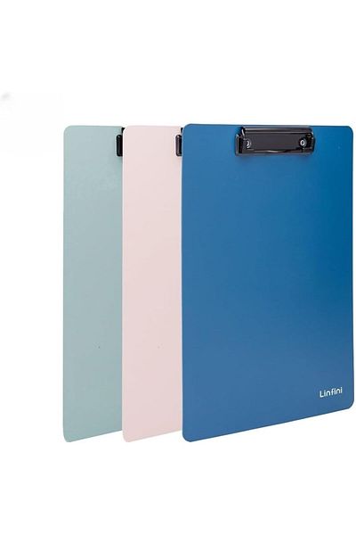 Deli EF403 Single Sided Clipboard, A4 Size