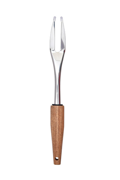Natural Life By Styli Natural Life Stainless Steel Fork with Acacica Wood Handle