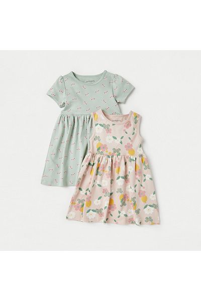 Juniors Floral Print Dress - Set of 2