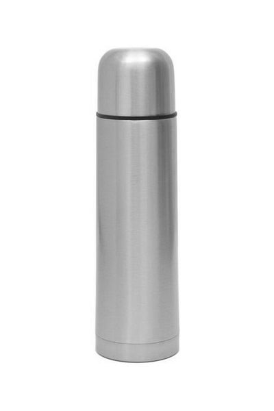 Nessan By Styli Nessan Stainless Steel 500 ml Vacuum Flask With Case, Silver - Ab-010
