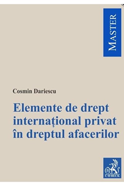 Editura CH Beck Elemente de drept international privat in dreptul