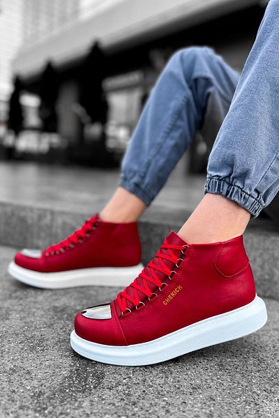Chekich Ch267 Cbt Roma Mirror Men's Boots Red