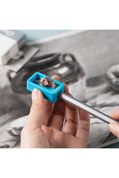 Deli EC391 2H-8B Sketch Pencil Set 12-Pieces, Black