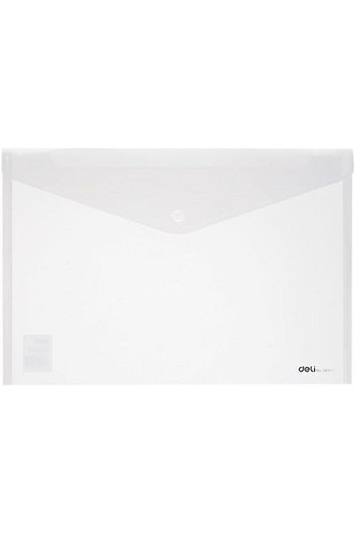 Deli E38165 FC File Bag (Transparent)