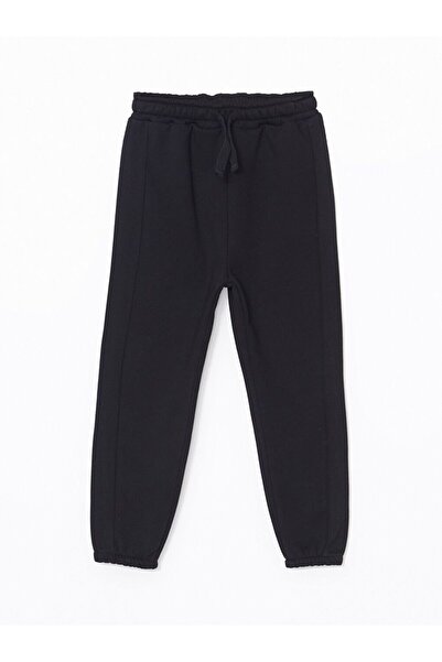 LC Waikiki Black Elastic Waist Boys Jogger Sweatpants