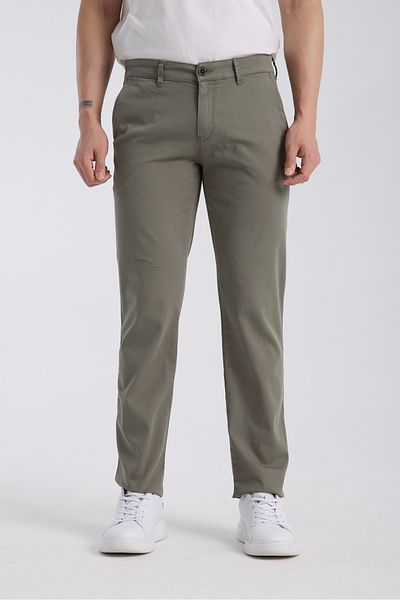 muzzo jeans Regular Fit Green Chino Trousers