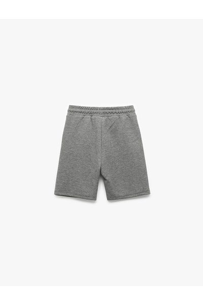 Koton Pantaloni scurți de bază din amestec de viscoză cu buzunare pentru talie