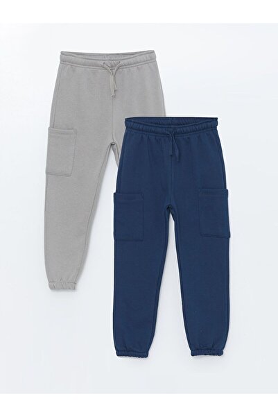 LC Waikiki Indigo Waist Elastic Thick Baby Boy Jogger Tracksuit Bottom 2-Piece