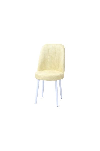 ARTA DOOR Set of 4 Cronos Chairs White Leg