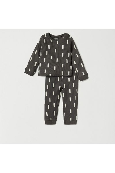 Juniors All-Over Print T-shirt and Pyjama - Set of 3